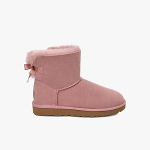 Ugg Mini Bailey Bow II Women Classic Boots Pink (9674PETBO)